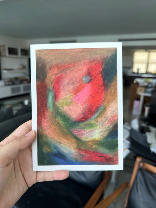 moving colors 5x7 print